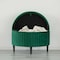 Fabulaxe 32.5 W, 21.5 H, Velvet Fabric on Wooden Frame, Green QI004048.L.GN - alternate 6